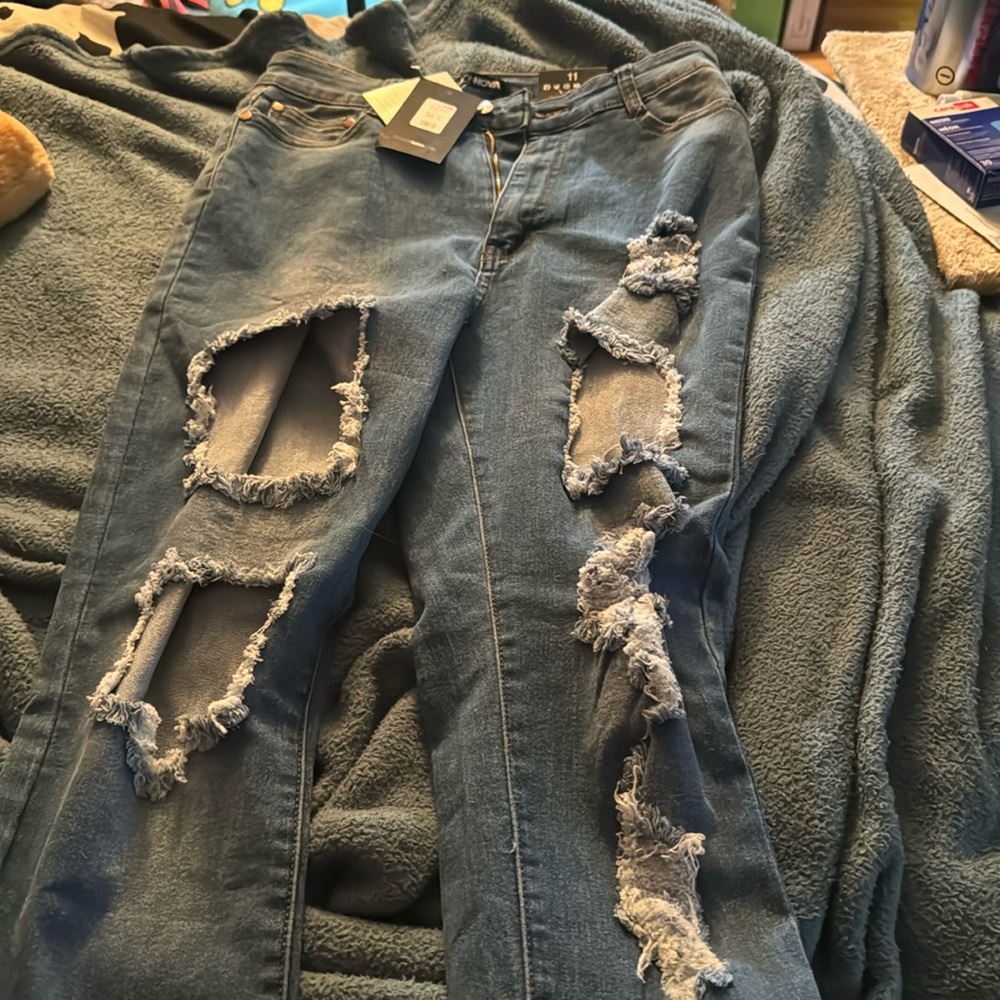 Fashion Nova Ripped Jeans